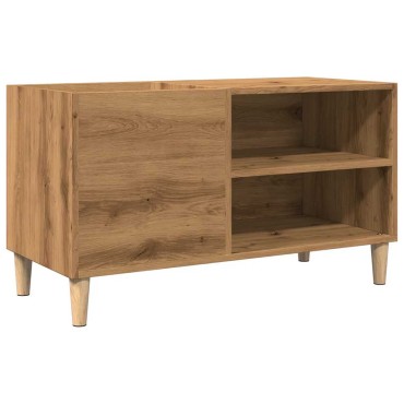 ντουλάπι δίσκων vidaXL Δρυς τεχνίτης 84,5x38x48cm Κατασκευασμένο ξύλο 1 τεμ.