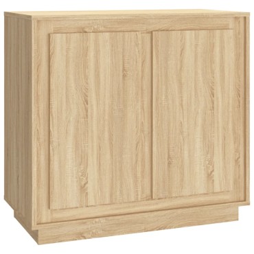 vidaXL Συρταριέρα Sonoma Δρυς 80x34x75cm Επεξεργασμένο Ξύλο 1 τεμ.