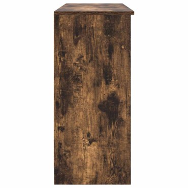 vidaXL Συρταριέρα με Συρτάρια Καπνιστή Δρυς 101x35x76cm Επεξ. Ξύλο 1 τεμ.
