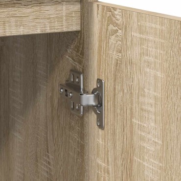 vidaXL Συρταριέρα με Συρτάρια Sonoma Δρυς 71x35x84cm από Επεξ. Ξύλο 1 τεμ.