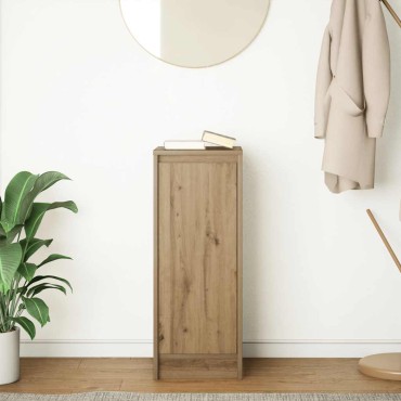 vidaXL Ντουλάπι τεχνίτης Δρυς 29,5x34x76cm Επεξεργασμένο Ξύλο 1 τεμ.