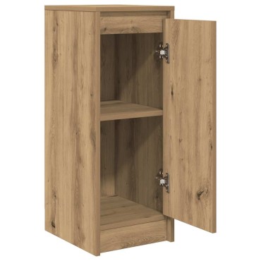 vidaXL Ντουλάπι τεχνίτης Δρυς 29,5x34x76cm Επεξεργασμένο Ξύλο 1 τεμ.