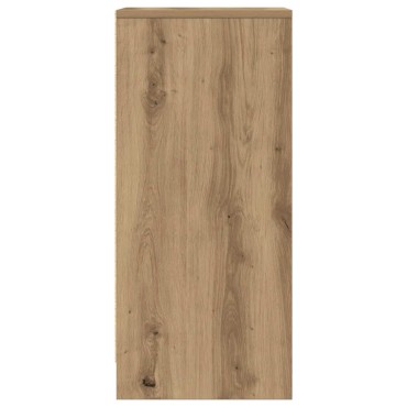 vidaXL Ντουλάπι τεχνίτης Δρυς 29,5x34x76cm Επεξεργασμένο Ξύλο 1 τεμ.