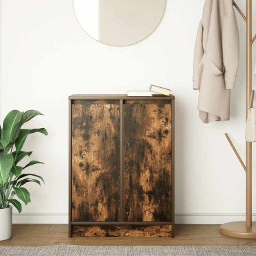 vidaXL Ντουλάπι Καπνιστή Δρυς 57x34x76cm από Επεξεργασμένο Ξύλο 1 τεμ.