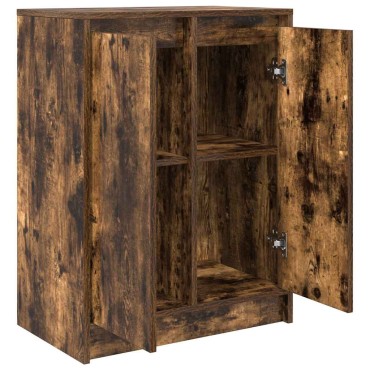 vidaXL Ντουλάπι Καπνιστή Δρυς 57x34x76cm από Επεξεργασμένο Ξύλο 1 τεμ.