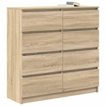 vidaXL Ντουλάπι Sonoma Δρυς 100x35x99cm από Επεξεργασμένο Ξύλο 1 τεμ.