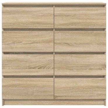 vidaXL Ντουλάπι Sonoma Δρυς 100x35x99cm από Επεξεργασμένο Ξύλο 1 τεμ.