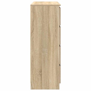 vidaXL Ντουλάπι Sonoma Δρυς 100x35x99cm από Επεξεργασμένο Ξύλο 1 τεμ.