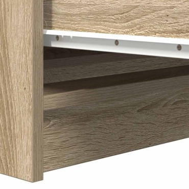 vidaXL Ντουλάπι Sonoma Δρυς 100x35x99cm από Επεξεργασμένο Ξύλο 1 τεμ.