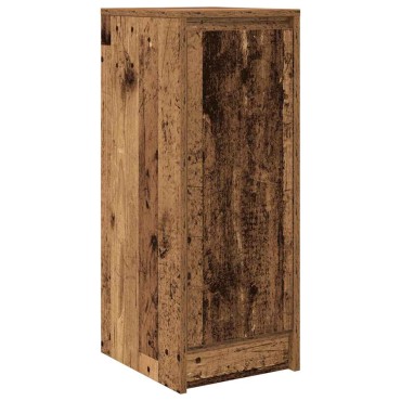 vidaXL Συρταριέρα Παλιό Ξύλο 29,5x34x76cm από Επεξεργασμένο Ξύλο 1 τεμ.