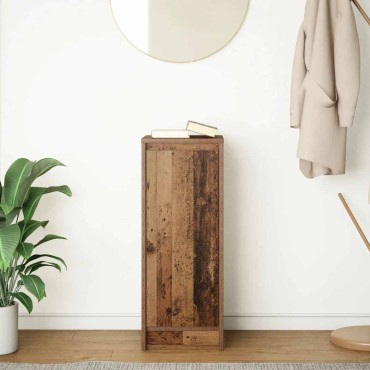 vidaXL Συρταριέρα Παλιό Ξύλο 29,5x34x76cm από Επεξεργασμένο Ξύλο 1 τεμ.