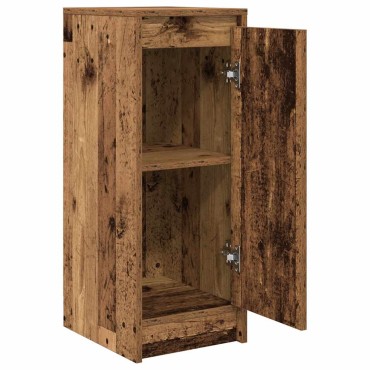 vidaXL Συρταριέρα Παλιό Ξύλο 29,5x34x76cm από Επεξεργασμένο Ξύλο 1 τεμ.