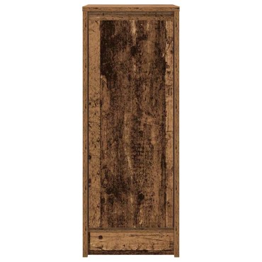 vidaXL Συρταριέρα Παλιό Ξύλο 29,5x34x76cm από Επεξεργασμένο Ξύλο 1 τεμ.