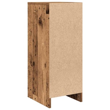 vidaXL Συρταριέρα Παλιό Ξύλο 29,5x34x76cm από Επεξεργασμένο Ξύλο 1 τεμ.