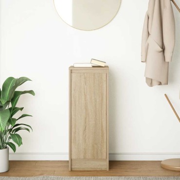 vidaXL Ντουλάπι Sonoma Δρυς 29,5x34x76cm από Επεξεργασμένο Ξύλο 1 τεμ.