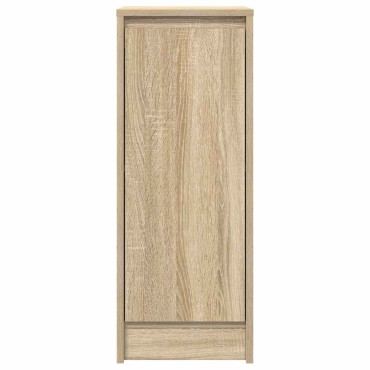 vidaXL Ντουλάπι Sonoma Δρυς 29,5x34x76cm από Επεξεργασμένο Ξύλο 1 τεμ.