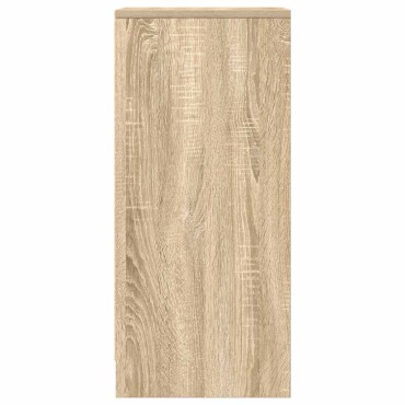 vidaXL Ντουλάπι Sonoma Δρυς 29,5x34x76cm από Επεξεργασμένο Ξύλο 1 τεμ.