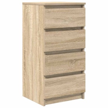vidaXL Ραφιέρα Sonoma Δρυς 37,5x35x76cm από Επεξεργ. Ξύλο 1 τεμ.