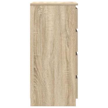 vidaXL Ραφιέρα Sonoma Δρυς 37,5x35x76cm από Επεξεργ. Ξύλο 1 τεμ.