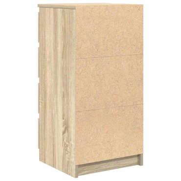 vidaXL Ραφιέρα Sonoma Δρυς 37,5x35x76cm από Επεξεργ. Ξύλο 1 τεμ.