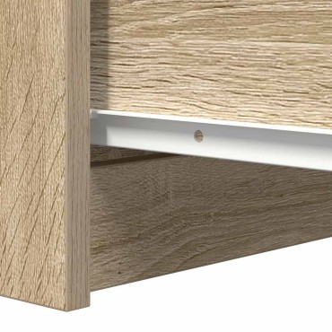 vidaXL Ραφιέρα Sonoma Δρυς 37,5x35x76cm από Επεξεργ. Ξύλο 1 τεμ.