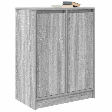 vidaXL Συρταριέρα Γκρι Sonoma 57x34x76cm Ξύλινο μηχανουργικό ξύλο 1 τεμ.