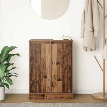 vidaXL Μπουφές Παλιό ξύλο 57x34x76cm από Επεξεργασμένο Ξύλο 1 τεμ.