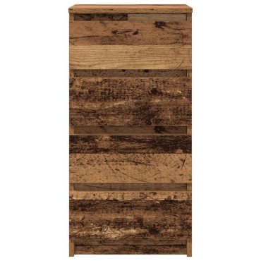 vidaXL Ντουλάπι Όψη Παλαιού Ξύλου 37,5x35x76cm από Επεξεργασμένο Ξύλο 1 τεμ.