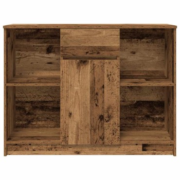 vidaXL Συρταριέρα με Συρτάρια Παλαιό ξύλο 101x35x76cm από Επεξ. Ξύλο 1 τεμ.