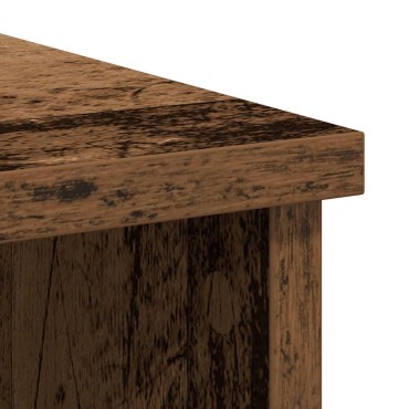 vidaXL Συρταριέρα με Συρτάρια Παλαιό ξύλο 101x35x76cm από Επεξ. Ξύλο 1 τεμ.