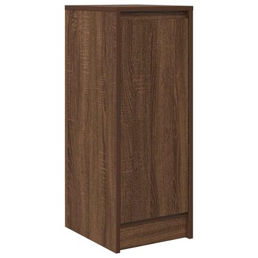 vidaXL Ντουλάπι Καφέ Δρυς 29,5x34x76cm Επεξεργασμένο Ξύλο 1 τεμ.