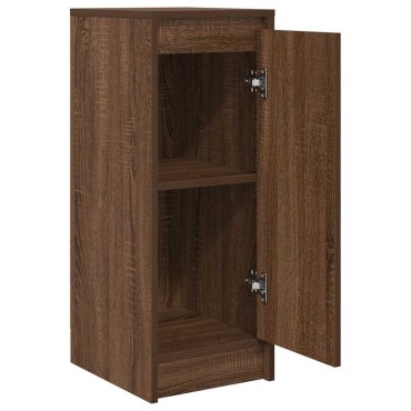 vidaXL Ντουλάπι Καφέ Δρυς 29,5x34x76cm Επεξεργασμένο Ξύλο 1 τεμ.