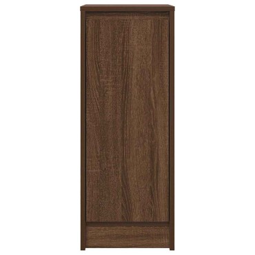 vidaXL Ντουλάπι Καφέ Δρυς 29,5x34x76cm Επεξεργασμένο Ξύλο 1 τεμ.