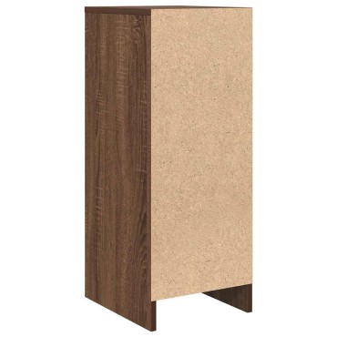 vidaXL Ντουλάπι Καφέ Δρυς 29,5x34x76cm Επεξεργασμένο Ξύλο 1 τεμ.