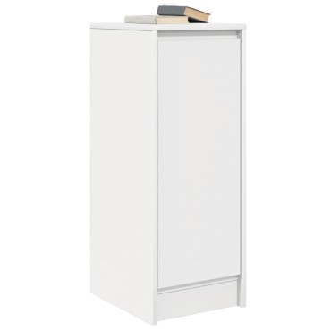 vidaXL Ντουλάπι Λευκή 29,5x34x76cm από Επεξεργασμένο Ξύλο 1 τεμ.