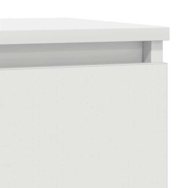 vidaXL Ντουλάπι Λευκή 29,5x34x76cm από Επεξεργασμένο Ξύλο 1 τεμ.