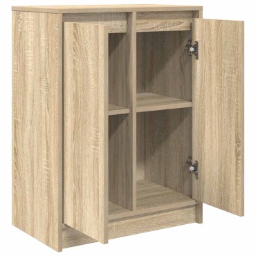 vidaXL Συρταριέρα Sonoma Δρυς 57x34x76cm Επεξεργασμένο Ξύλο 1 τεμ.