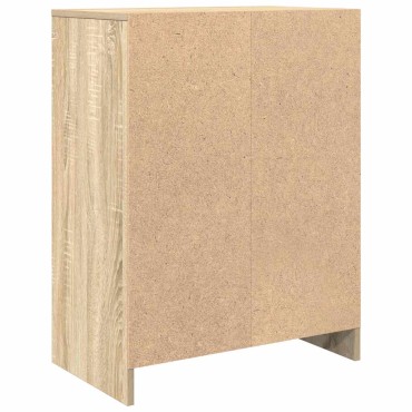 vidaXL Συρταριέρα Sonoma Δρυς 57x34x76cm Επεξεργασμένο Ξύλο 1 τεμ.
