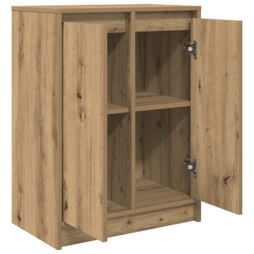 vidaXL Ντουλάπι τεχνίτης Δρυς 57x34x76cm από Επεξεργασμένο Ξύλο 1 τεμ.