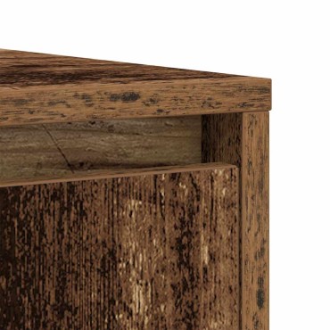 vidaXL Συρταριέρα Παλιό ξύλο 85x34x76cm Ξύλο μηχανής 1 τεμ.