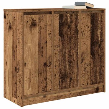 vidaXL Συρταριέρα Παλιό ξύλο 85x34x76cm Ξύλο μηχανής 1 τεμ.
