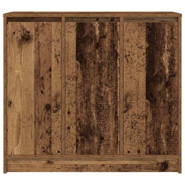 vidaXL Συρταριέρα Παλιό ξύλο 85x34x76cm Ξύλο μηχανής 1 τεμ.