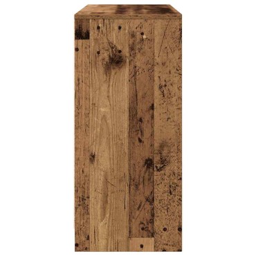 vidaXL Συρταριέρα Παλιό ξύλο 85x34x76cm Ξύλο μηχανής 1 τεμ.