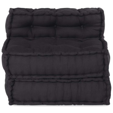 vidaXL Modular Pouffe Anthracite 70x70x54 ύφασμα 70x70x54 cm