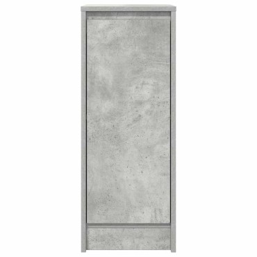 vidaXL Ντουλάπι Γκρι Σκυροδέματος 29,5x34x76cm Επεξεργασμένο Ξύλο 1 τεμ.