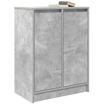 vidaXL Ντουλάπι Γκρι Σκυροδέματος 57x34x76cm Επεξεργασμένο Ξύλο 1 τεμ.