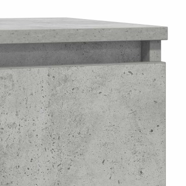 vidaXL Ντουλάπι Γκρι Σκυροδέματος 57x34x76cm Επεξεργασμένο Ξύλο 1 τεμ.