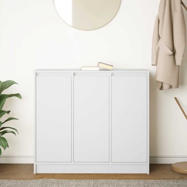 vidaXL Μπουφές Λευκός 85x34x76cm από Επεξεργασμένο Ξύλο 1 τεμ.