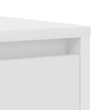 vidaXL Μπουφές Λευκός 85x34x76cm από Επεξεργασμένο Ξύλο 1 τεμ.