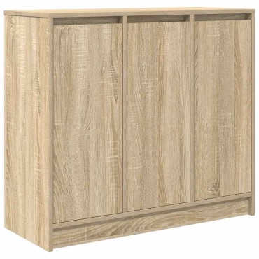 vidaXL Ντουλάπι Sonoma δρυς 85x34x76cm Επεξεργασμένο Ξύλο 1 τεμ.